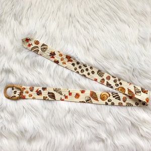 J crew- Nautical Belt with Woven Buckle